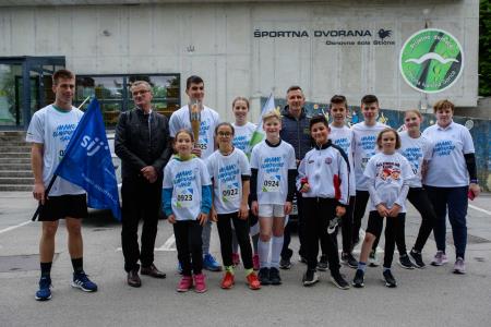 FOTO  Slovenske olimpijske sanje ponesli širom naše občine 86